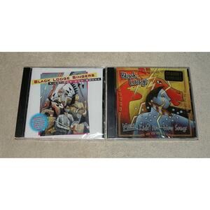 Black Lodge Singers Kids’ Pow-Wow Songs Original and More 2 CD’s New Sealed